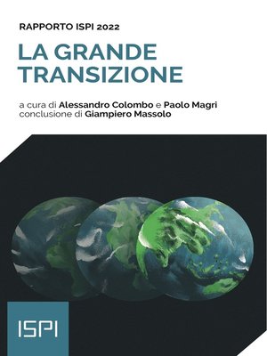 cover image of Rapporto ISPI 2022--La grande transizione